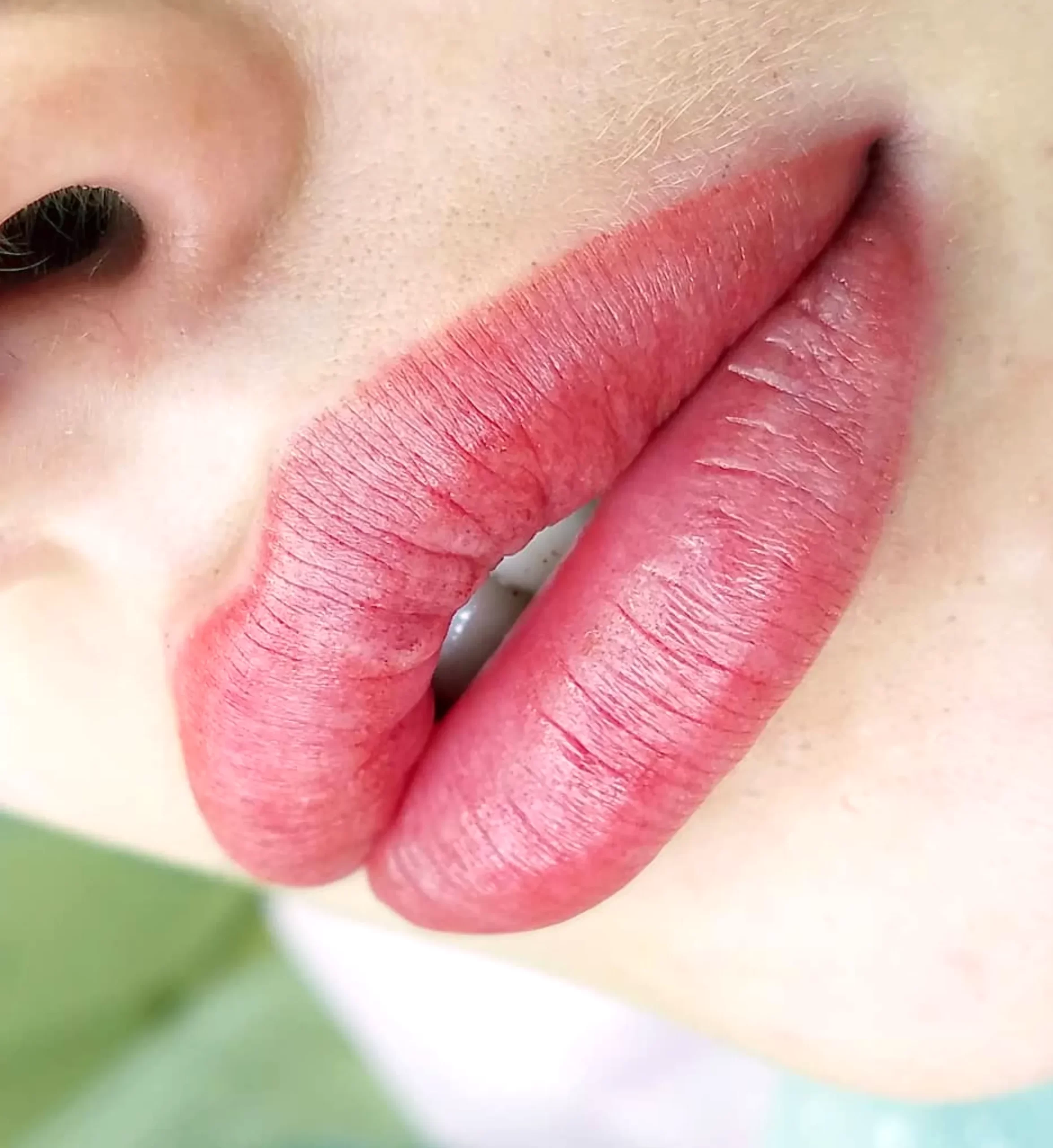 lip blush tattooing